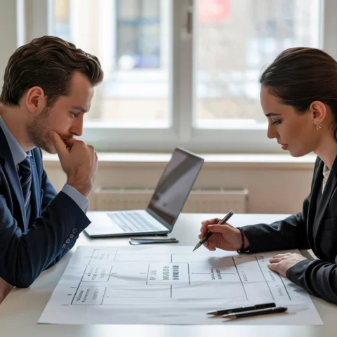 Schemat Business Model Canvas dla firm – wizualizacja modelu biznesowego